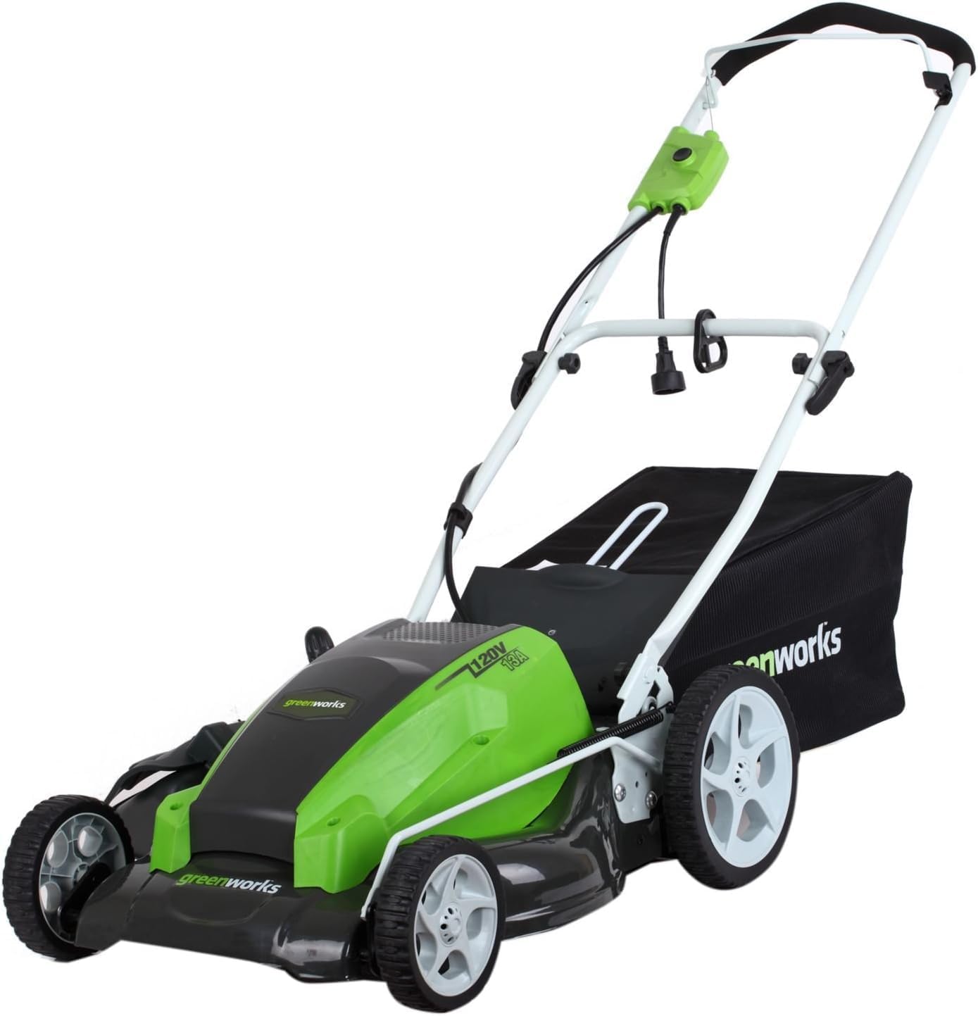 Greenworks 24V 13 Brushless Cordless Lawn Mower with 4.0Ah Battery & Charger wourant