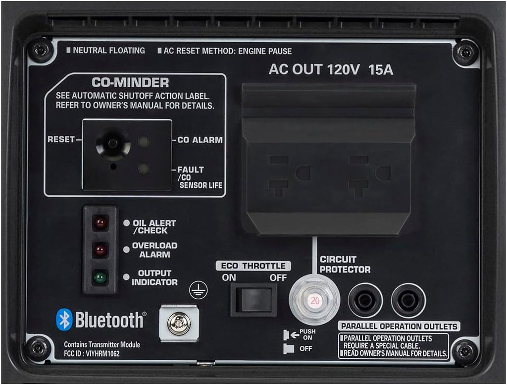 Honda 664240 EU2200i 2200 Watt Portable Inverter Generator with Co-Minder wourant