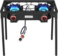 Vivicreate High Pressure Propane Gas Regulator Outdoor Camping BBQ Grill Stove Burner Gas Stoves wourant