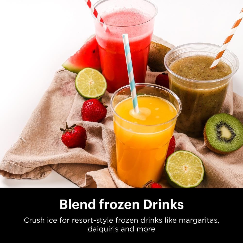Ninja BL610 Professional 72 Oz Countertop Blender with 1000-Watt Base and Total Crushing Technology for-Smoothies, Ice and Frozen Fruit, Black wourant