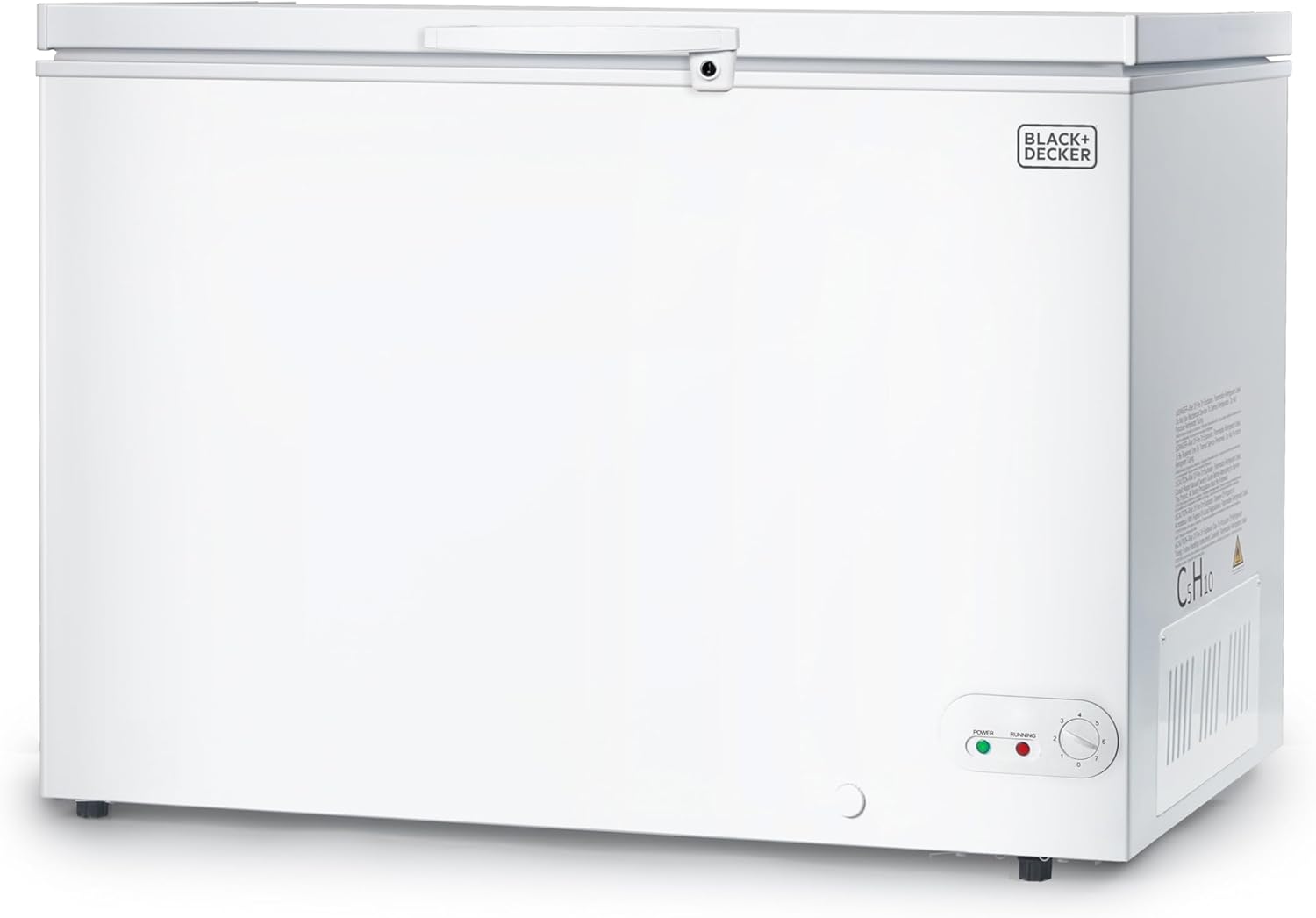 BLACK+DECKER 2.0 Cu. Ft. Compact Chest Freezer, Deep Freezer Holds Up To 70 Lbs. of Frozen Food wourant