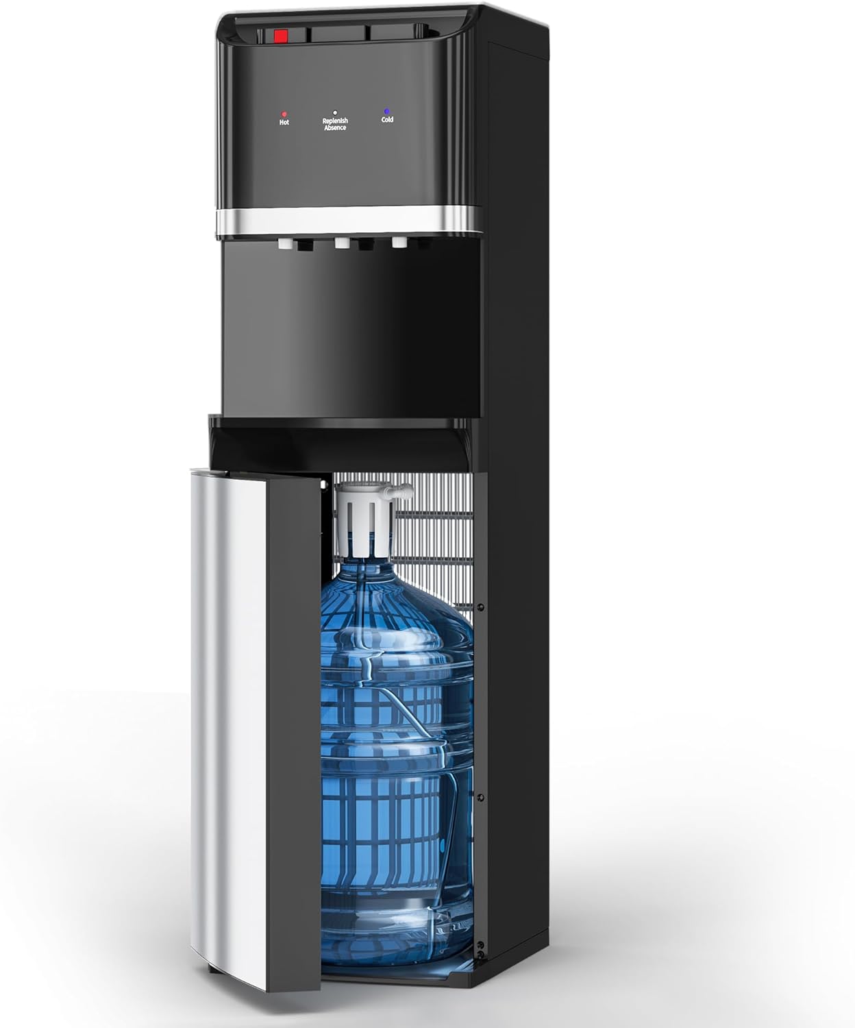 Bottom Loading Water Cooler Dispenser for 5 Gallon Bottles Stainless Steel Water Cooler wourant