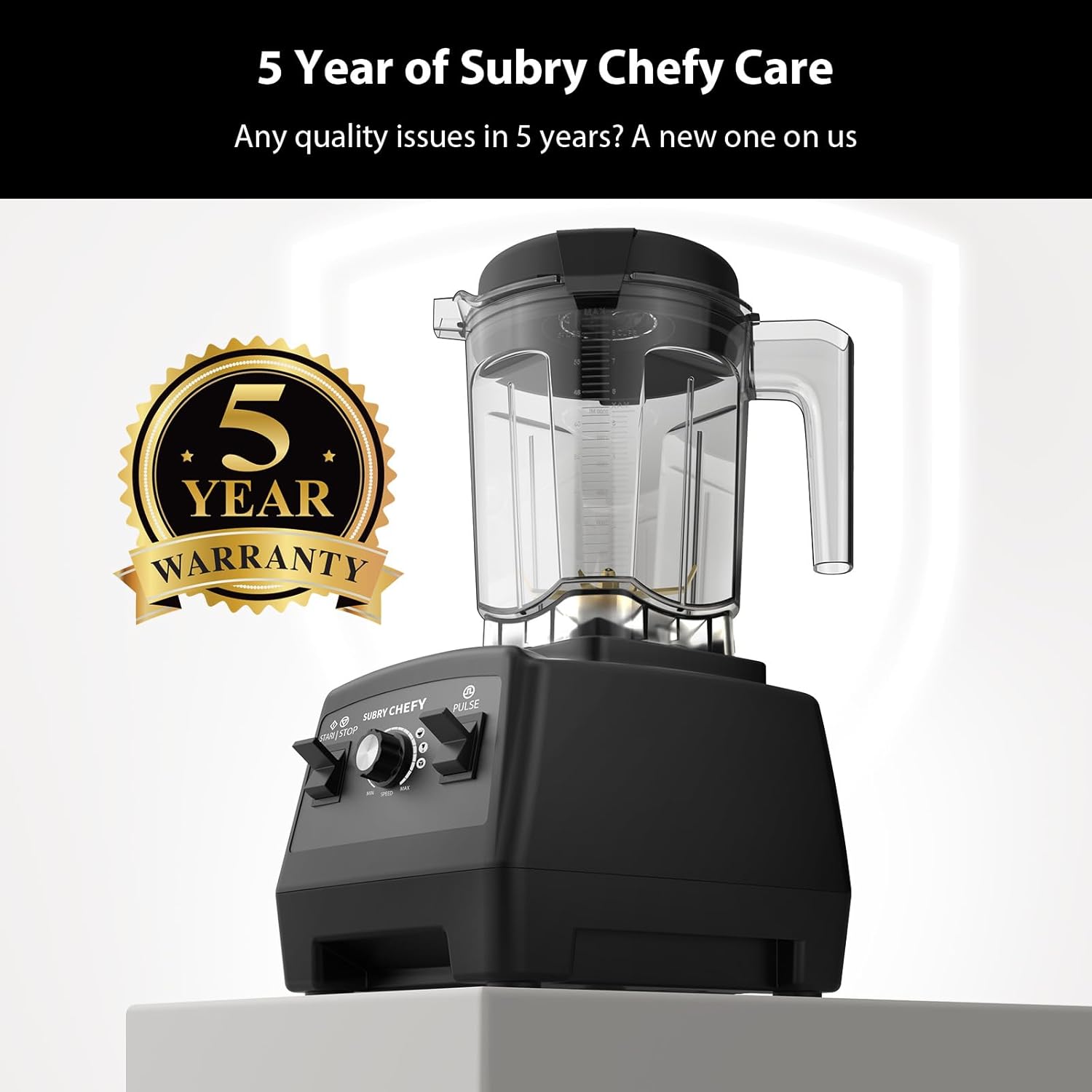 Countertop Blender Pro 2000W, Professional High Speed Blender 68 oz, Heavy Duty Kitchen Mixer wourant