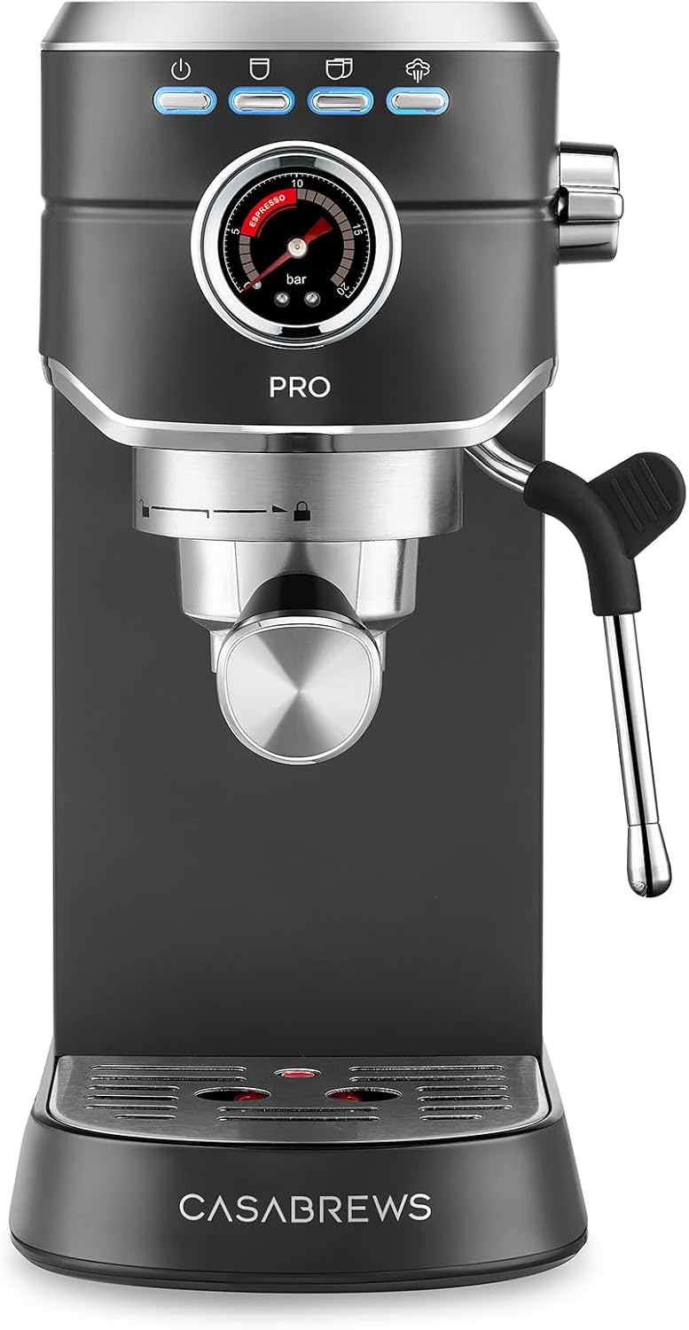 CASABREWS 5418 PRO Espresso Machine 20 Bar, Upgraded Espresso Maker wourant