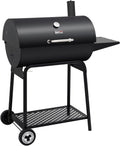 Royal Gourmet CC1830 30" Barrel Charcoal Grill with Heating Rack, Outdoor Grill, 627 Sqm wourant