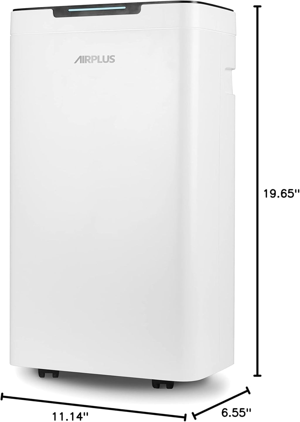 AIRPLUS 1,500 Sq. Ft Dehumidifier for Basement, 30 Pints Powerful Dehumidifier for Home, Large Rooms, Bedrooms, Sufficient Capacity Water Tank with Drain Hose (AP1907) wourant