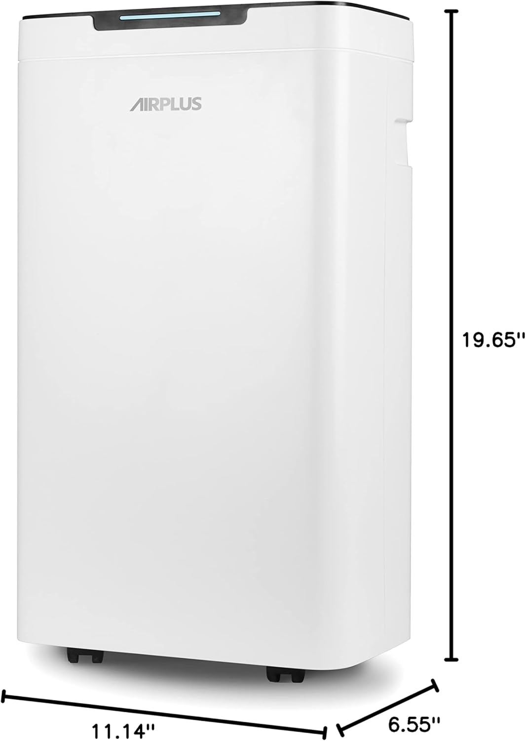 AIRPLUS 1,500 Sq. Ft Dehumidifier for Basement, 30 Pints Powerful Dehumidifier for Home, Large Rooms, Bedrooms, Sufficient Capacity Water Tank with Drain Hose (AP1907) wourant