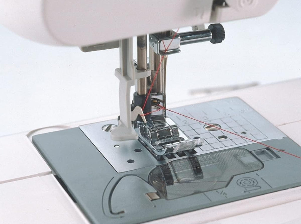 Brother Sewing and Quilting Machine, Computerized, 165 Built-in Stitches, LCD Display, Wide Table, 8 Included Presser Feet, White, 20x12x17 wourant