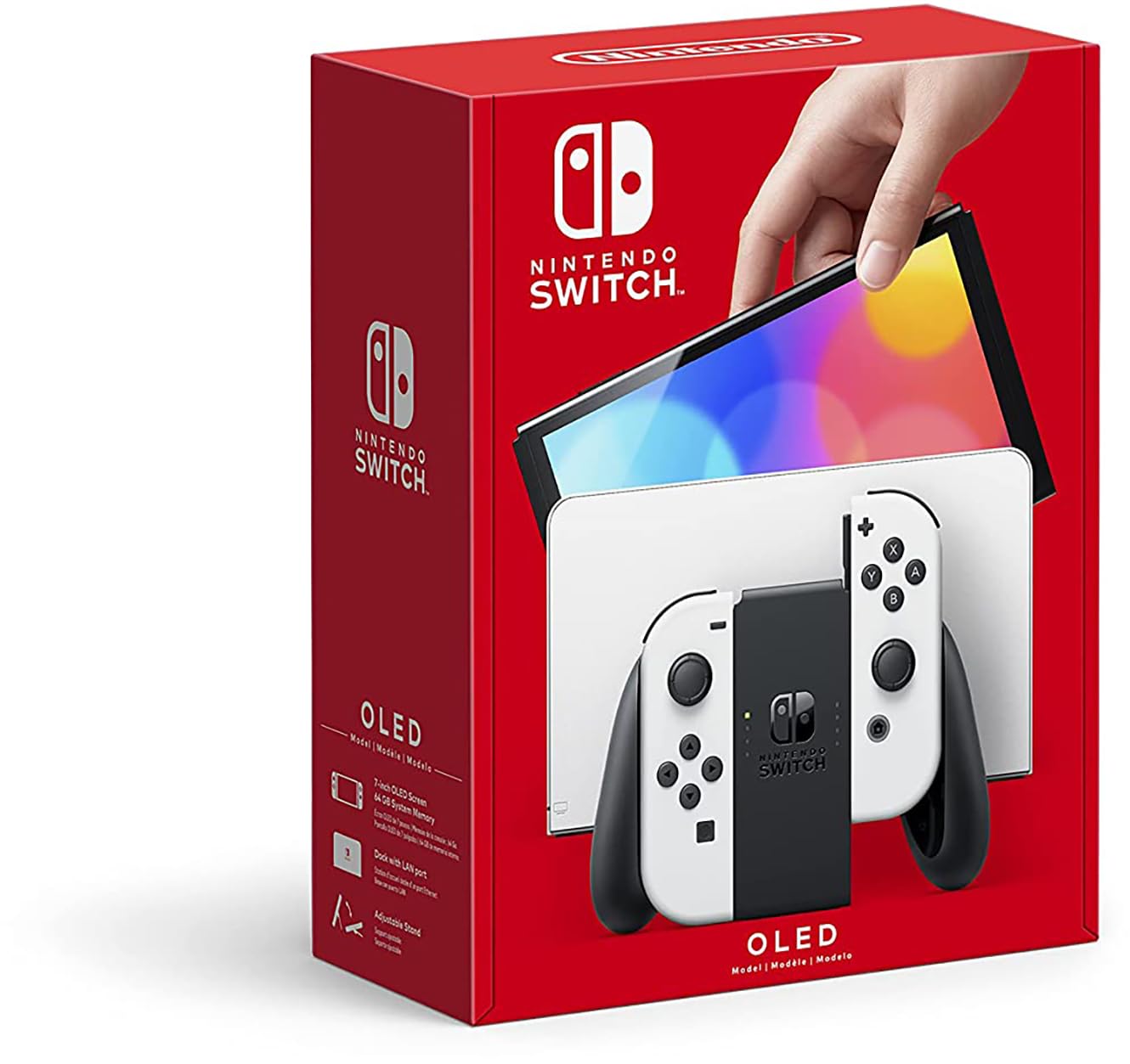 Nintendo Switch OLED Model (with White Joy-Con) jumpsub