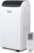 BLACK+DECKER Smart Portable Air Conditioner with Heat, 12,000 BTU Cooling, 9,000 BTU Heating for Rooms up to 550 Sq. Ft., Follow Me Remote, BPACT12HWT, White woonhhop