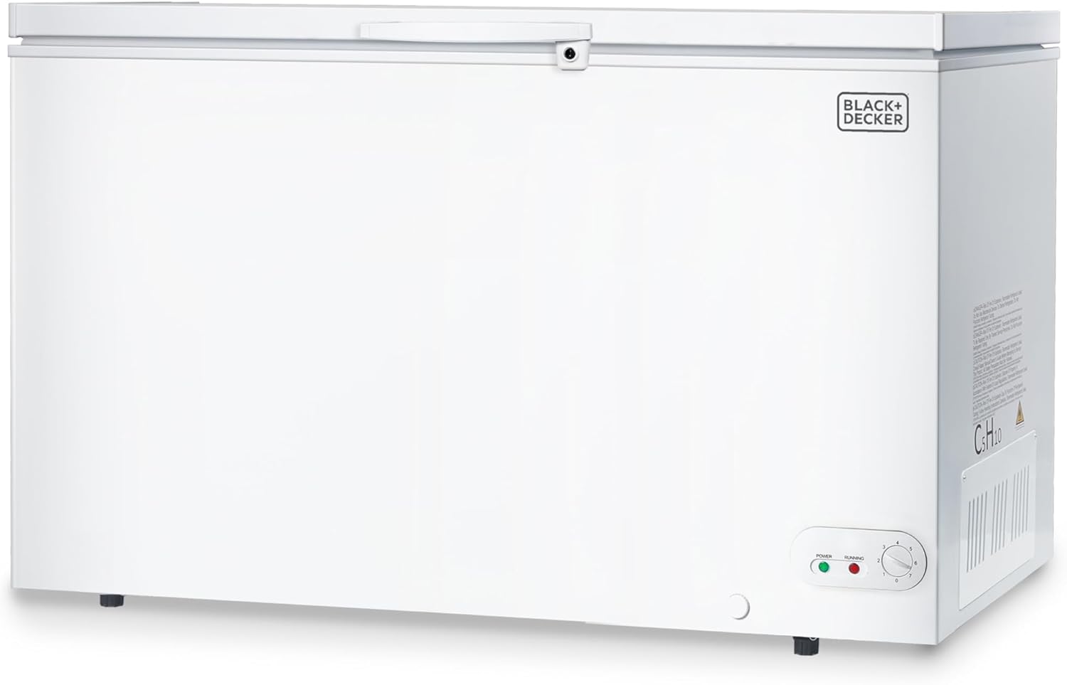 BLACK+DECKER 2.0 Cu. Ft. Compact Chest Freezer, Deep Freezer Holds Up To 70 Lbs. of Frozen Food wourant