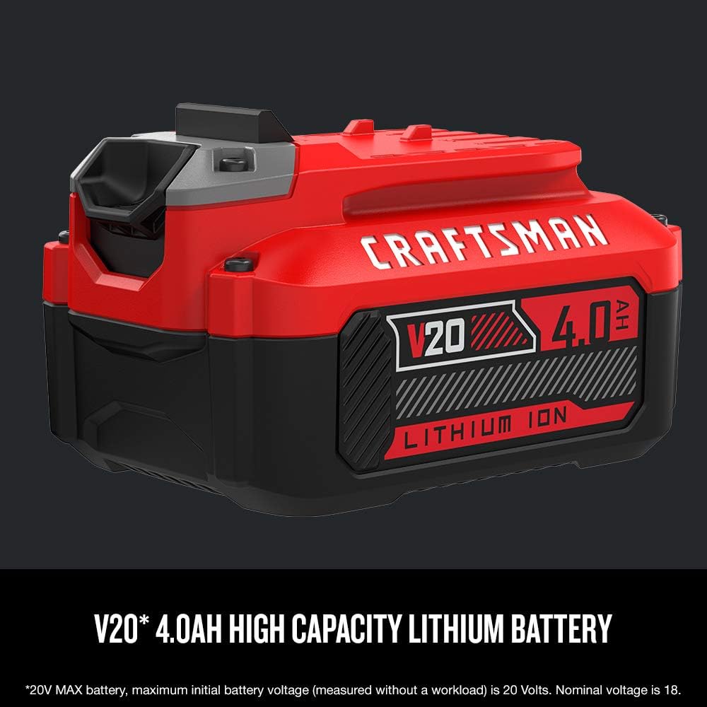 V20 MAX Cordless Drill and Impact Driver, Power Tool Combo Kit with 2 Batteries and Charger (CMCK200C2AM) wourant
