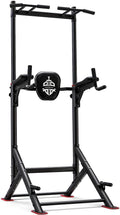 Sportsroyals Power Tower Pulp Up Bar Station, 450 lbs stable suspended immersion tilt station wourant