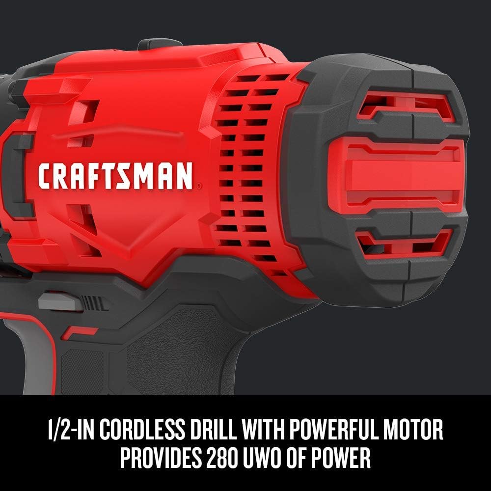 V20 MAX Cordless Drill and Impact Driver, Power Tool Combo Kit with 2 Batteries and Charger (CMCK200C2AM) wourant