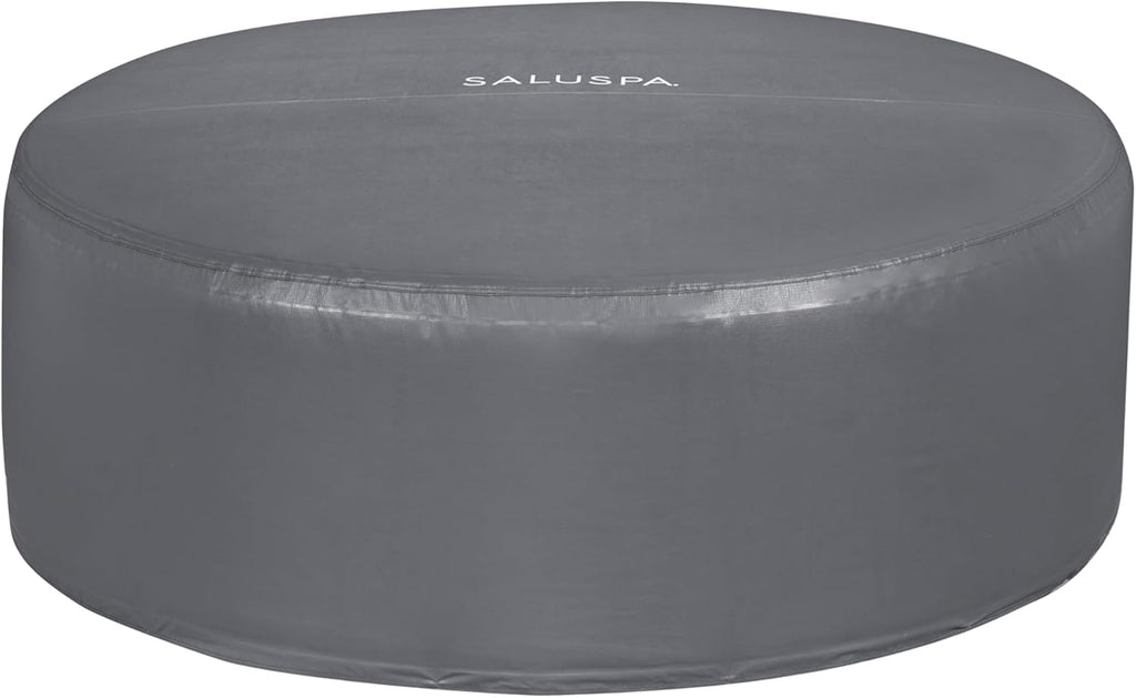 Bestway SaluSpa Miami EnergySense AirJet Inflatable Hot Tub Spa (71" x 26") | Portable Hot Tub with 2 Covers (1 Energy-Efficient Thermal Cover and 1 Standard Cover) | Fits Up to 2-4 Persons | Black wourant