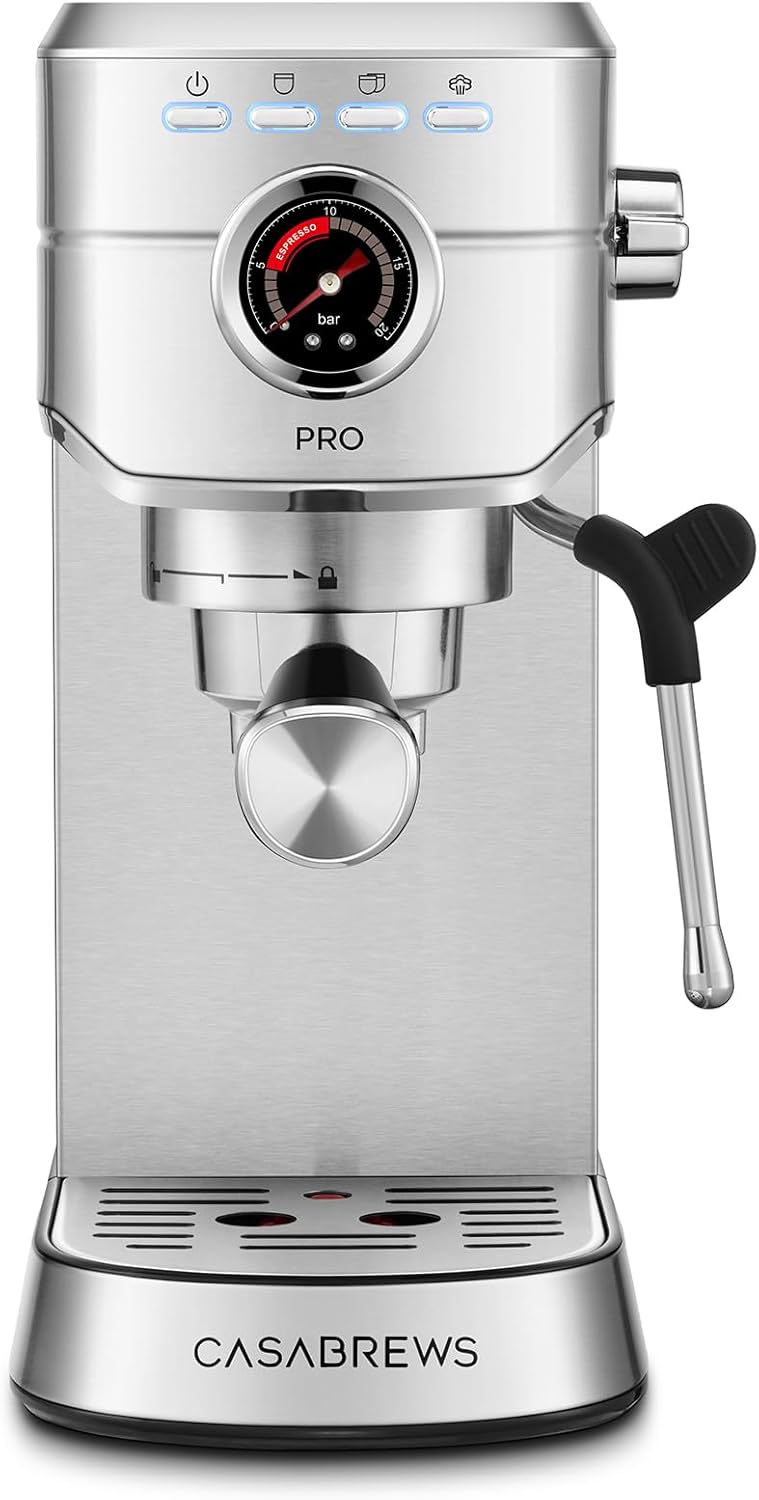 CASABREWS 5418 PRO Espresso Machine 20 Bar, Upgraded Espresso Maker wourant