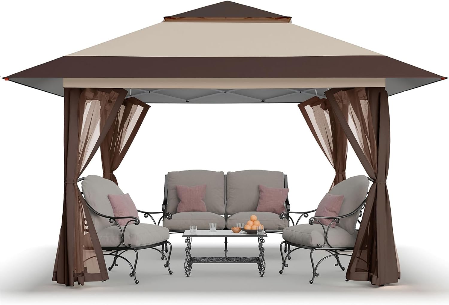 CROWN SHADES 13x13 Pop Up Gazebo, Canopy Tent, Gazebos on Clearance wourant