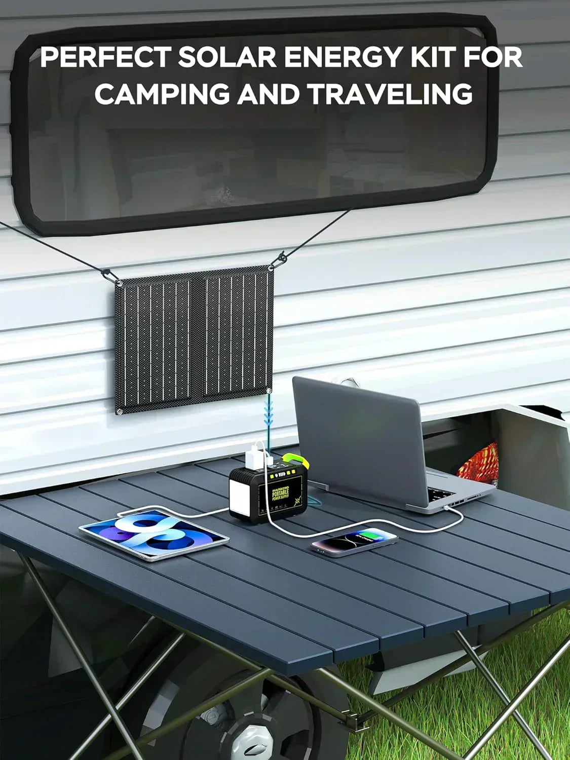 Portable Power Station 88Wh Camping Lithium Battery Solar Generator Fast Charging Power Bank wourant
