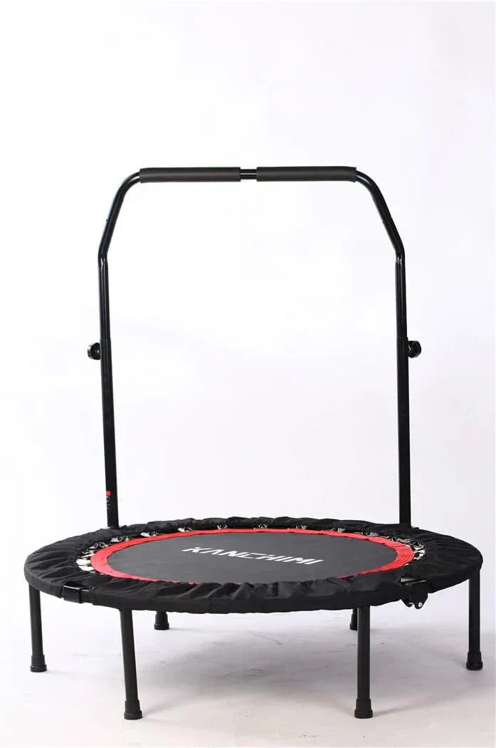 Kanchimi 40" 48" Folding Mini Fitness Indoor Exercise Workout Rebounder Trampoline wourant