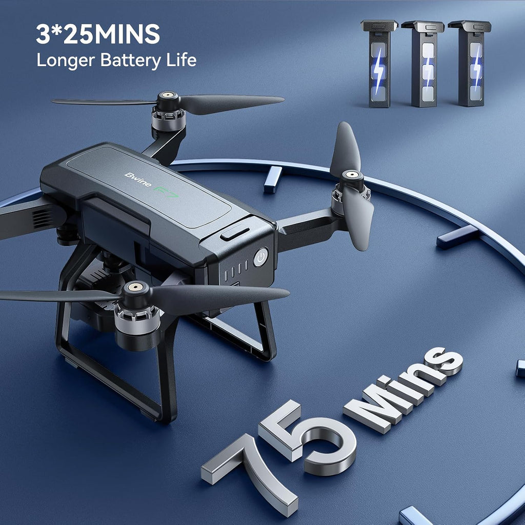Adult-specific camera drone with 4K UHD aerial photography 3-axis gimbal 10000-foot control wourant
