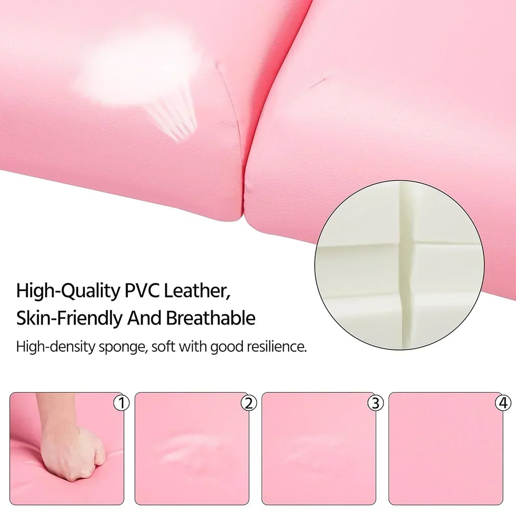 Yaheetech Massage Table Portable Lash Beds Spa Bed Massage Couch Foldable Spa Tables wourant