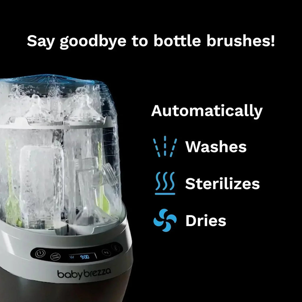 Bottle Washer Pro Baby Bottle Washer Sterilizer Dryer All in One Machine Cleans Bottles wourant