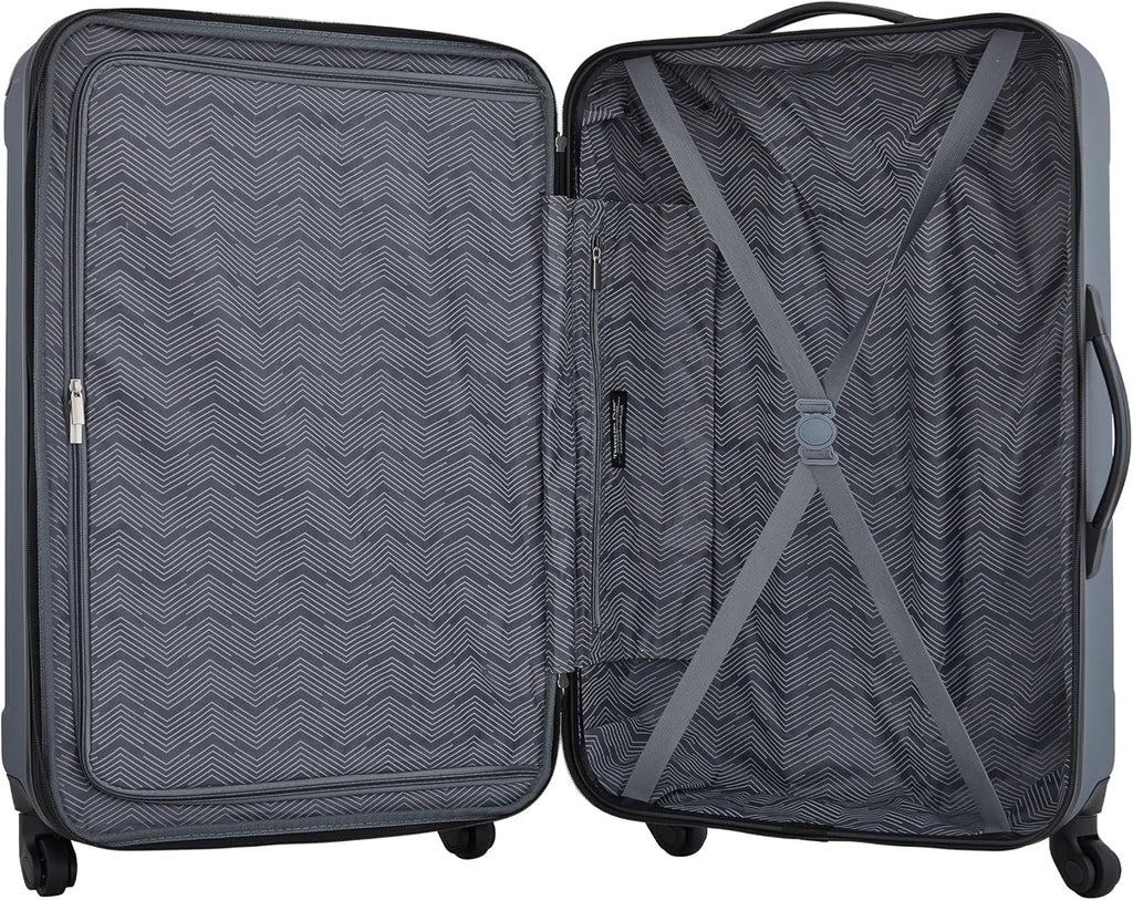 Hardside Travel Luggage Lilac Set of 4 wourant