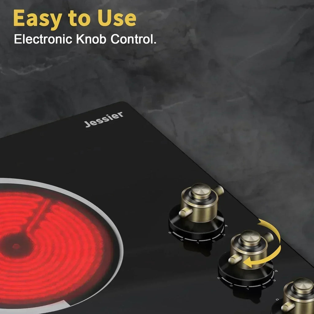 Electric Cooktop 30 Inch - 5 Burners Built-in Ceramic Cooktop 30" Electric Stove Top wourant