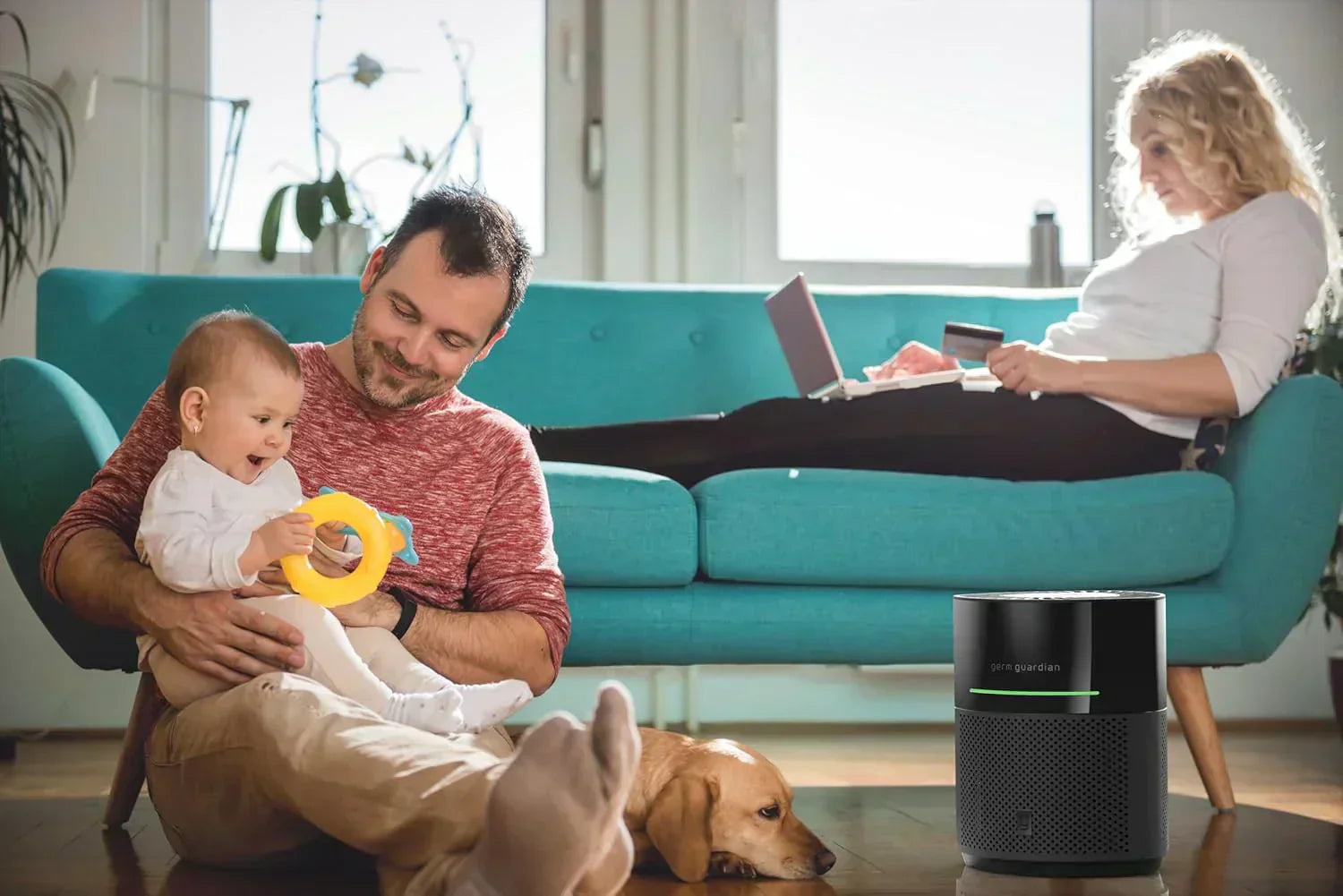 Air Purifier for Home for Wildfire Smoke Pets Pollen Odor Large Rooms Up To 1043 Sq. Ft wourant