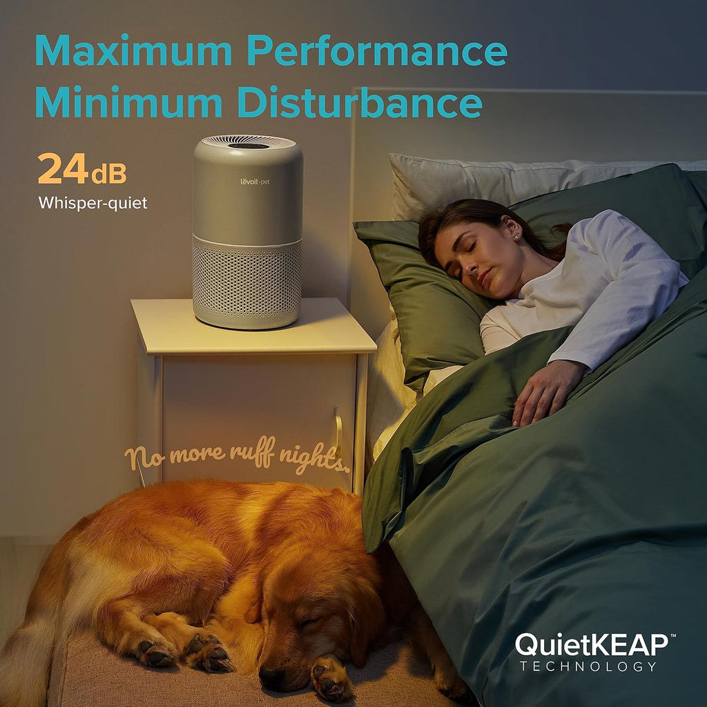 Air Purifier for Bedroom Allergies and Pet Hair 56W High Torque Motor wourant