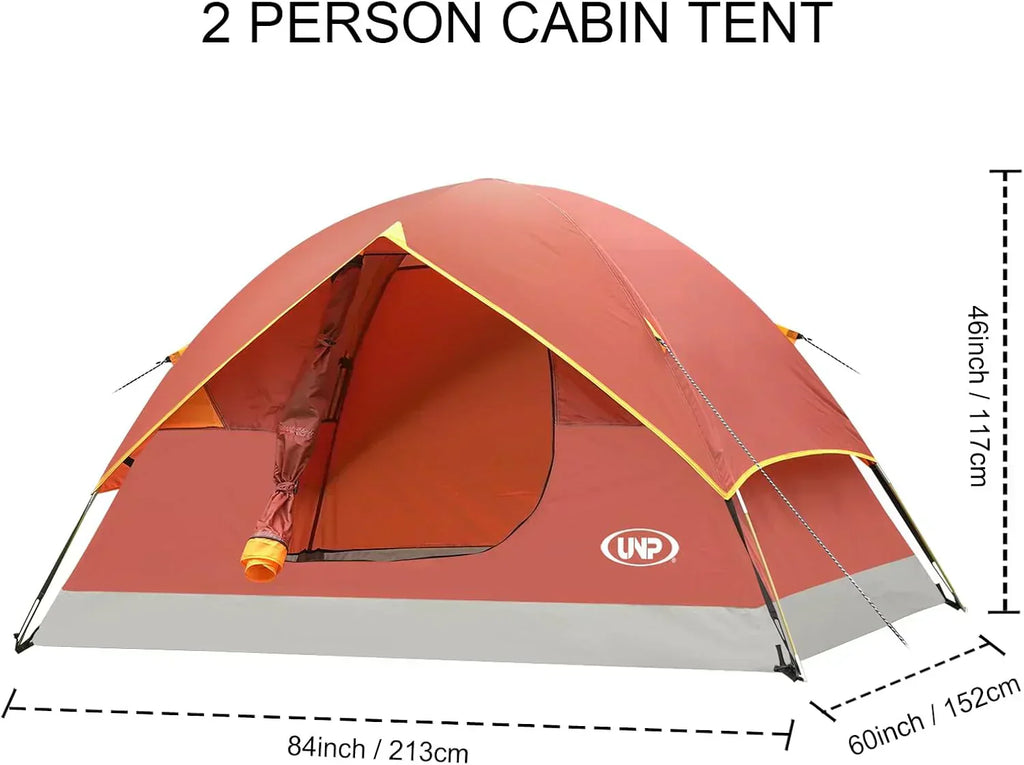 Camping Tent 2/3/4/6 Person Dome Tent Portable Camping Tent Outdoor and Backpacking Beach wourant