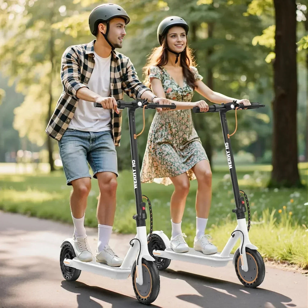Electric Scooter 350W/500W Motor Top Speed 19/22 mph Max 16/23/28Miles Ranges Foldable E Scooter wourant