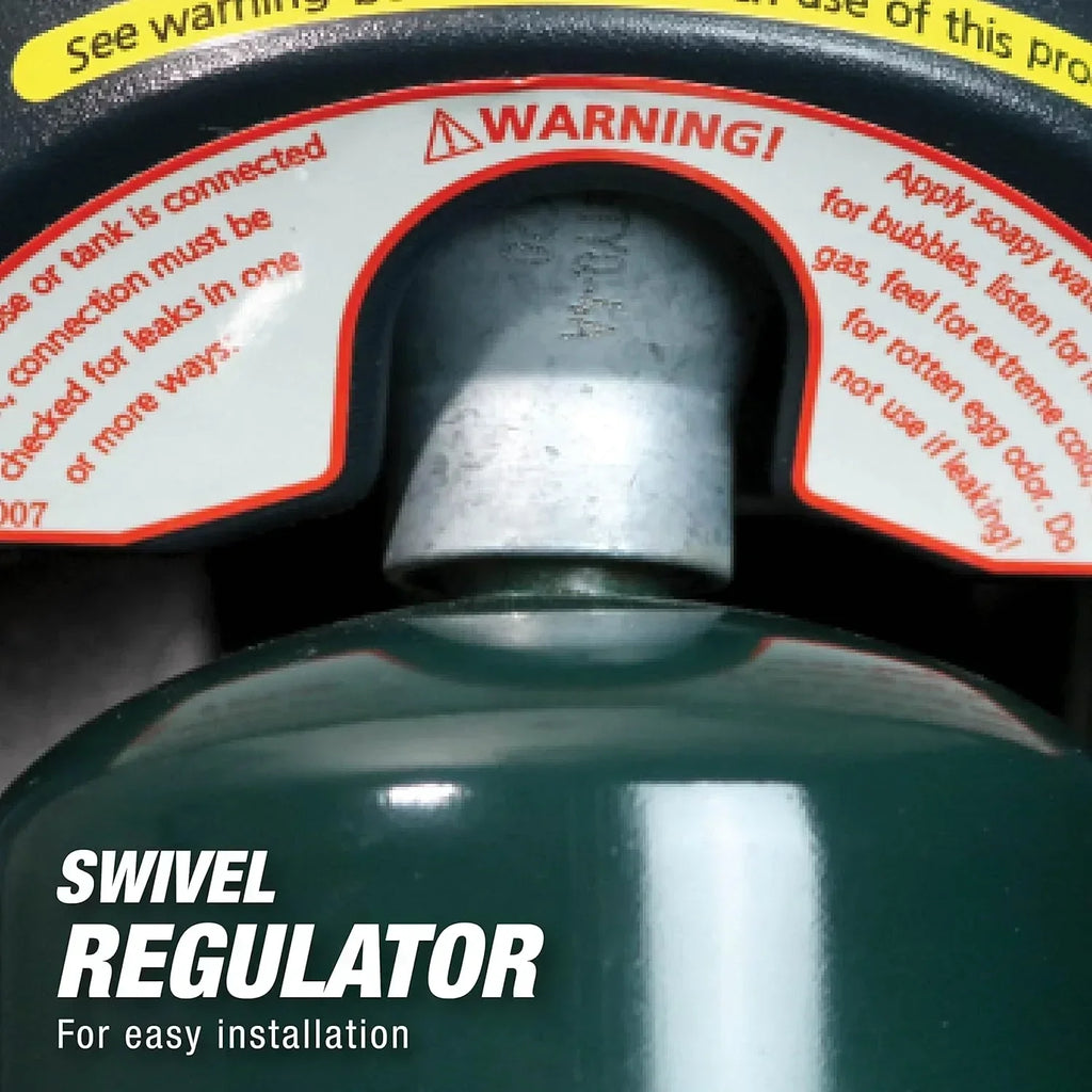Portable Propane Radiant Heater 4000-9000 BTU for campers workshops patios and more wourant