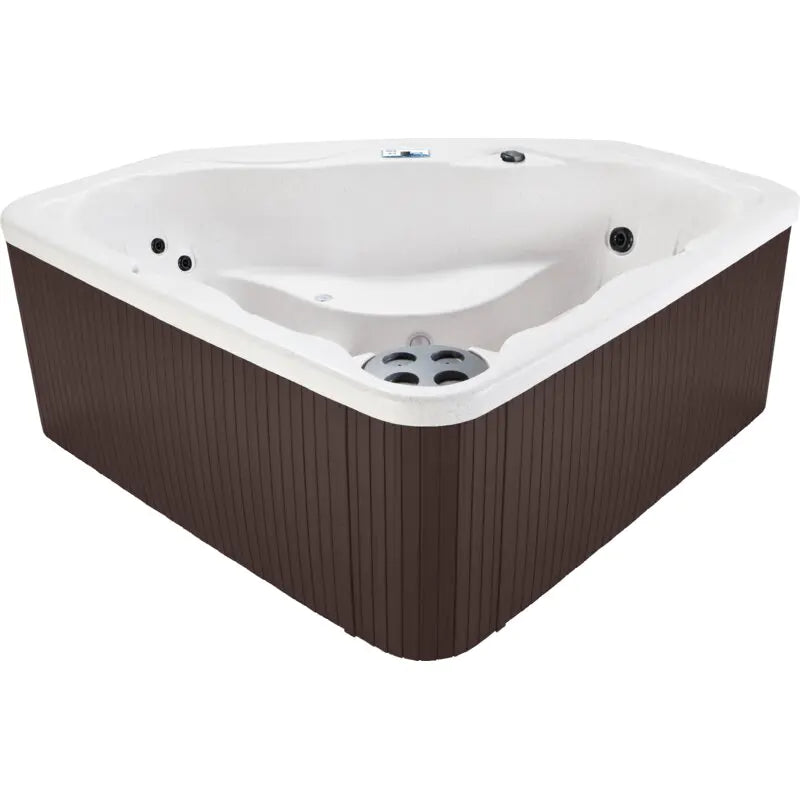 Lifesmart Spas 3 Person 17 Jet Plug And Play Hot Tub with Ozonator in Espresso wourant
