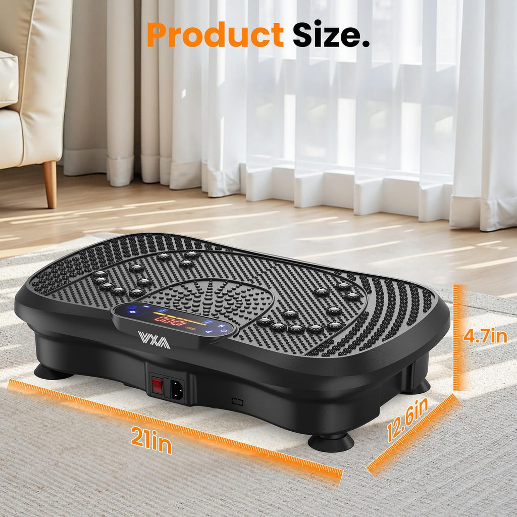 AXV Vibration Plate Fitness Platform Trainer Suitable for men and women to lose weight and burn fat at the gym wourant