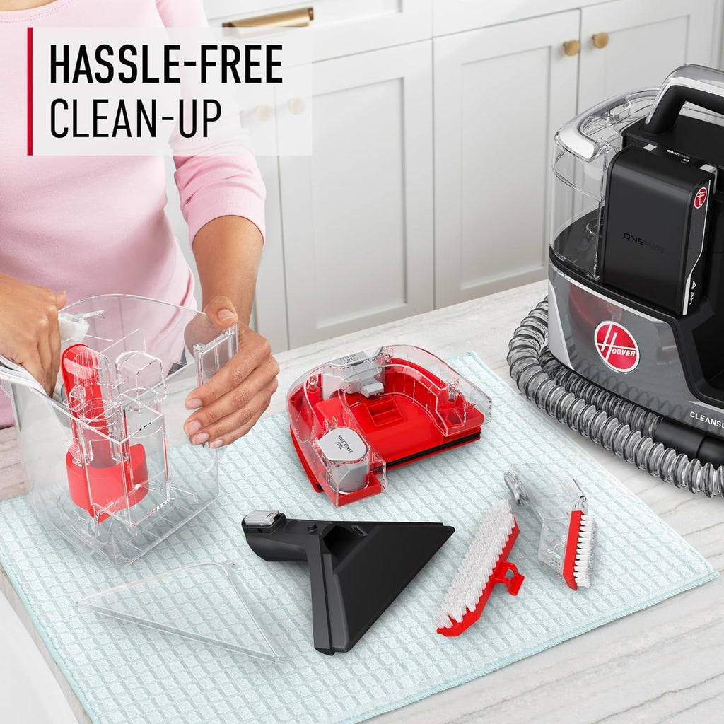 Hoover CleanSlate Plus Portable Carpet & Upholstery Spot Cleaner with Powerful Suction and Multiple Tools wourant
