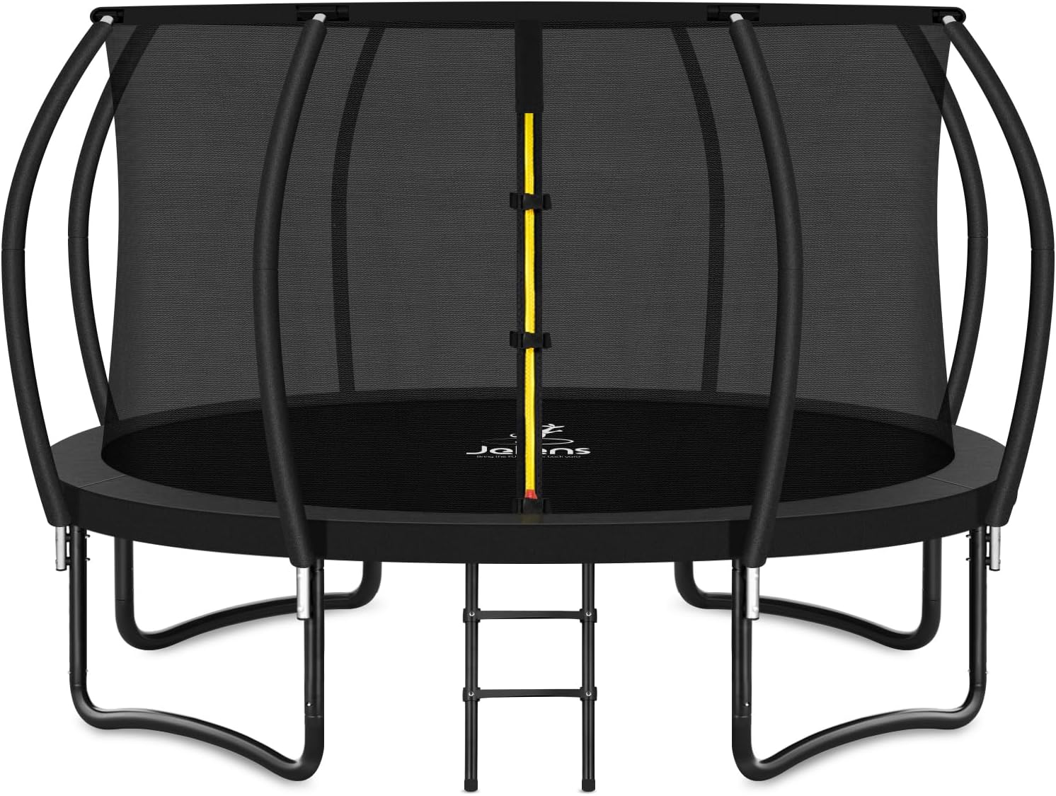 Trampoline 8FT 10FT 12FT 14FT 16FT, Recreational Trampolines with Enclosure Net and Ladder, Outdoor Anti-Rust Trampolines for Kids and Adults, ASTM Approved wourant
