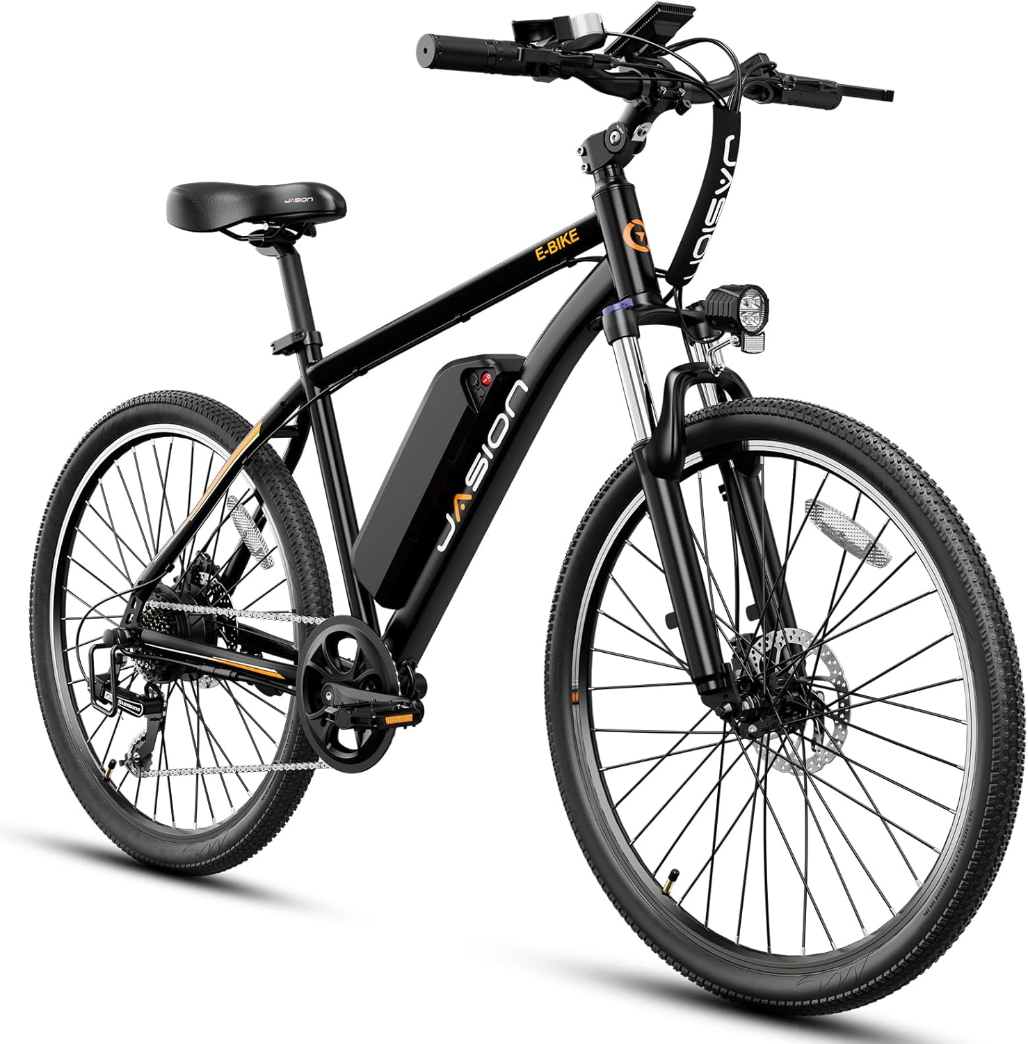Jasion EB5 Electric Bike for Adults with Peak 40 Miles 20MPH Commuting Electric Mountain Bike wourant