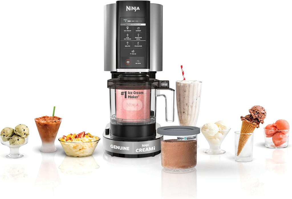 Ninja CREAMi Deluxe 11-in-1 Luxury Ice Cream and Frozen Dessert Maker wourant