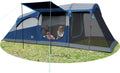 TIMBER RIDGE 8 Person Family Camping Tent with Screen Room, Double Layer Waterproof Weather Resistant Big Tunnel Tent with Rainfly Carry Bag, Large Family Tent for Outdoor Party 20ft x 8ft x 76in wourant