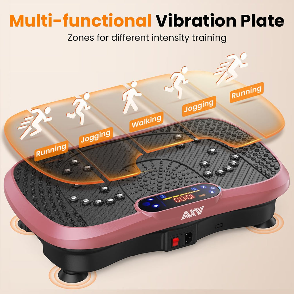 AXV Vibration Plate Fitness Platform Trainer Suitable for men and women to lose weight and burn fat at the gym wourant