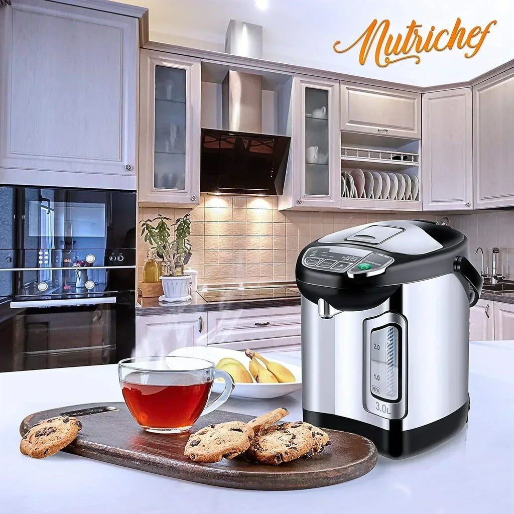 NutriChef Water Heater and Hot Water Dispenser 8L Electric Beverage Dispenser wourant