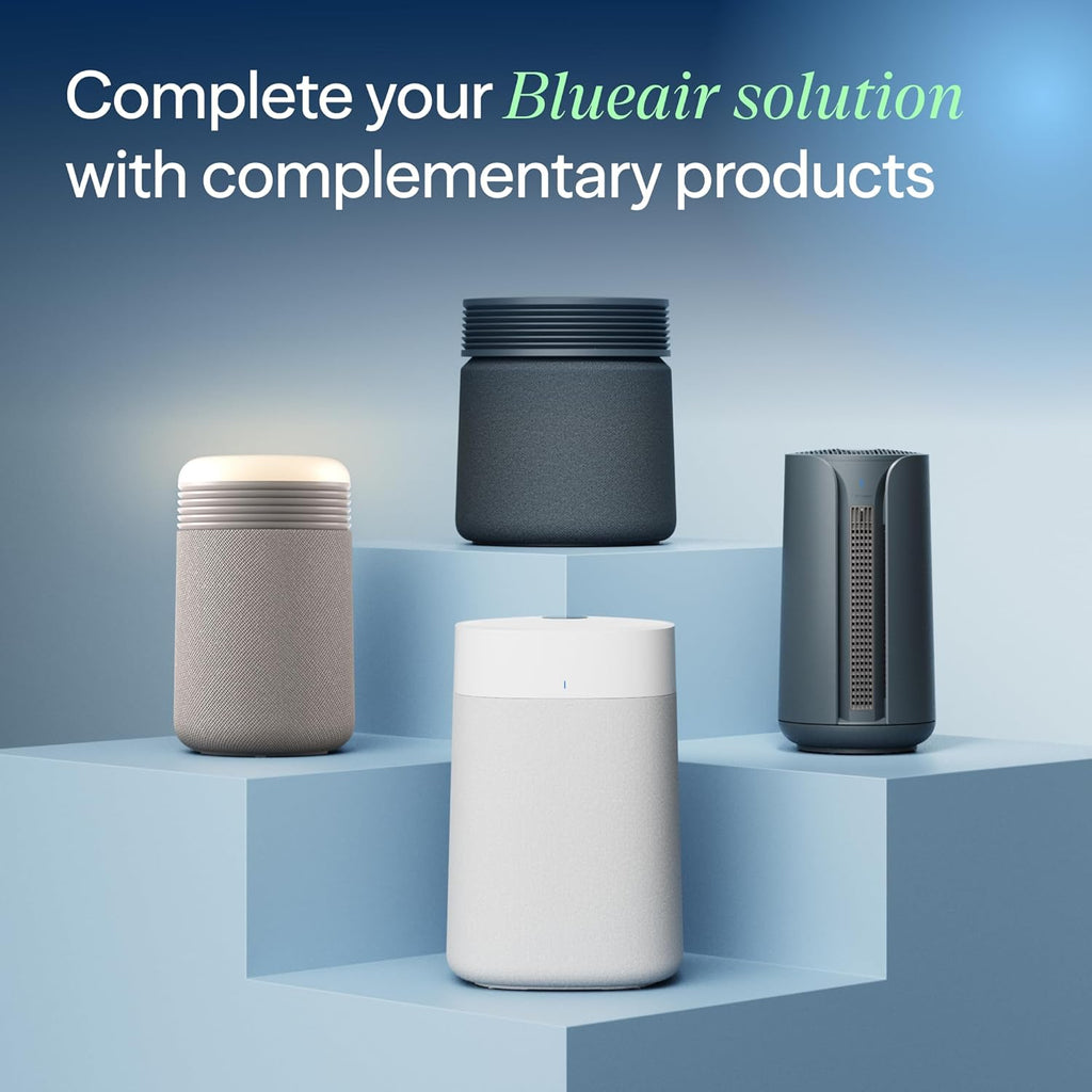 BLUEAIR Air Purifier for Large Rooms & Home - Odor Eliminating Cleans up to 3385 ft², HEPASilent, Smart WiFi, Auto Mode, Doubles as Table, Removes Dust, Smoke, Pet Hair, AHAM Verified, Blue Signature woonhhop