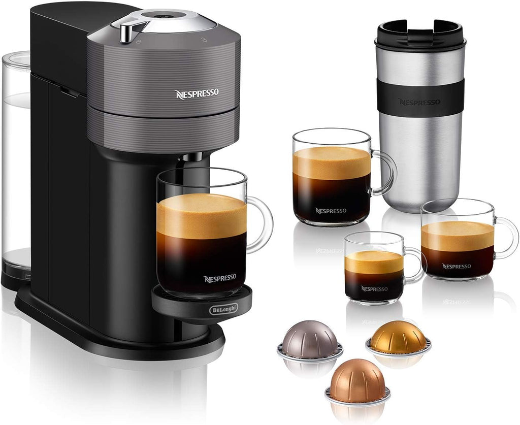 Nespresso Vertuo Next Coffee and Espresso Maker by De'Longhi, White wourant