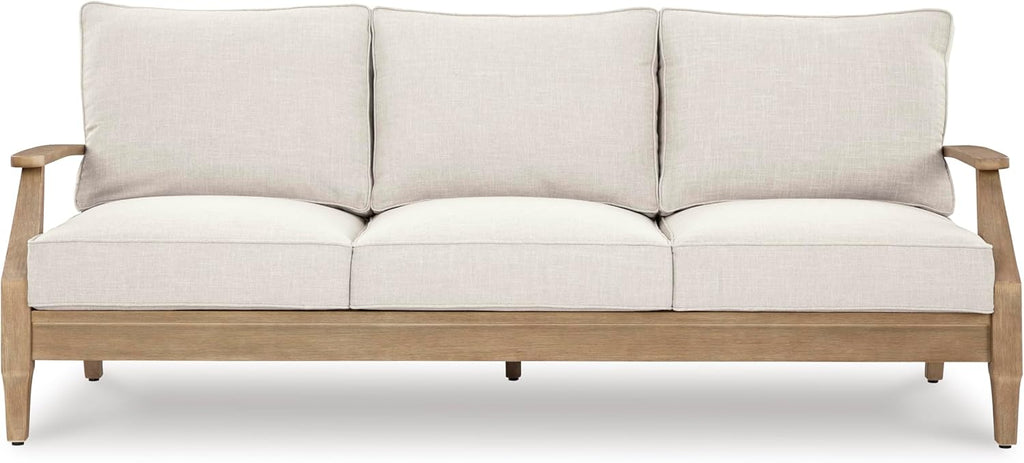 Coastal view outdoor terrace eucalyptus sofa wourant