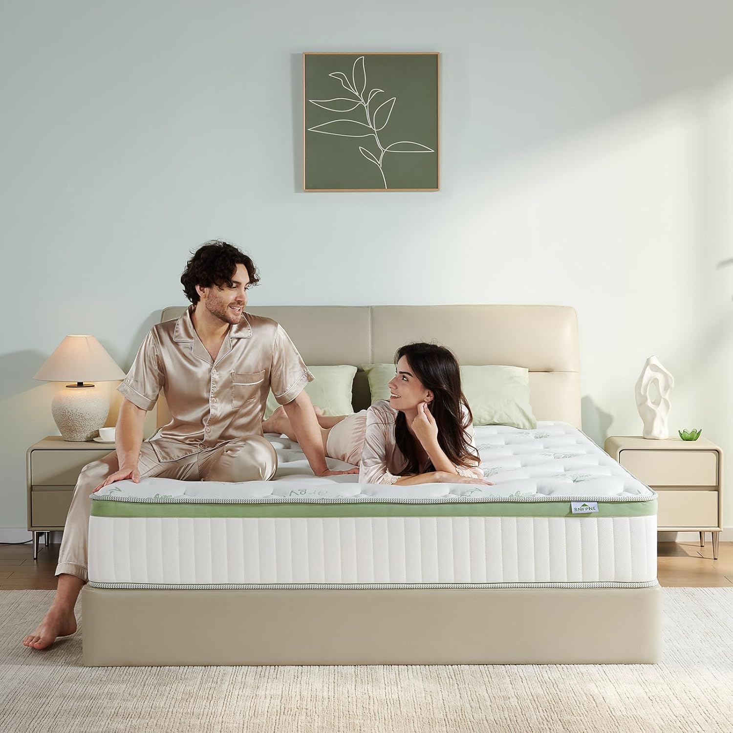 Queen Size Mattress 12 Inch, Medium Firm Memory Foam Hybrid Mattress with Individual Pocket Spring - Pressure Relief, Motion Isolation, Cool Sleep, 80" x 60" wourant