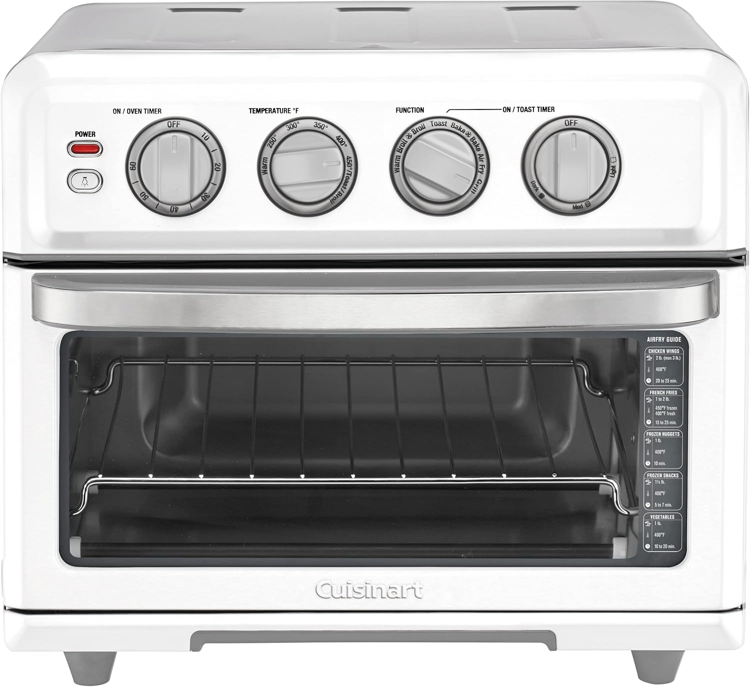 Cuisinart Air Fryer Toaster Oven with Grill, 1800W 8-1 Air Fryer Oven with Bake wourant