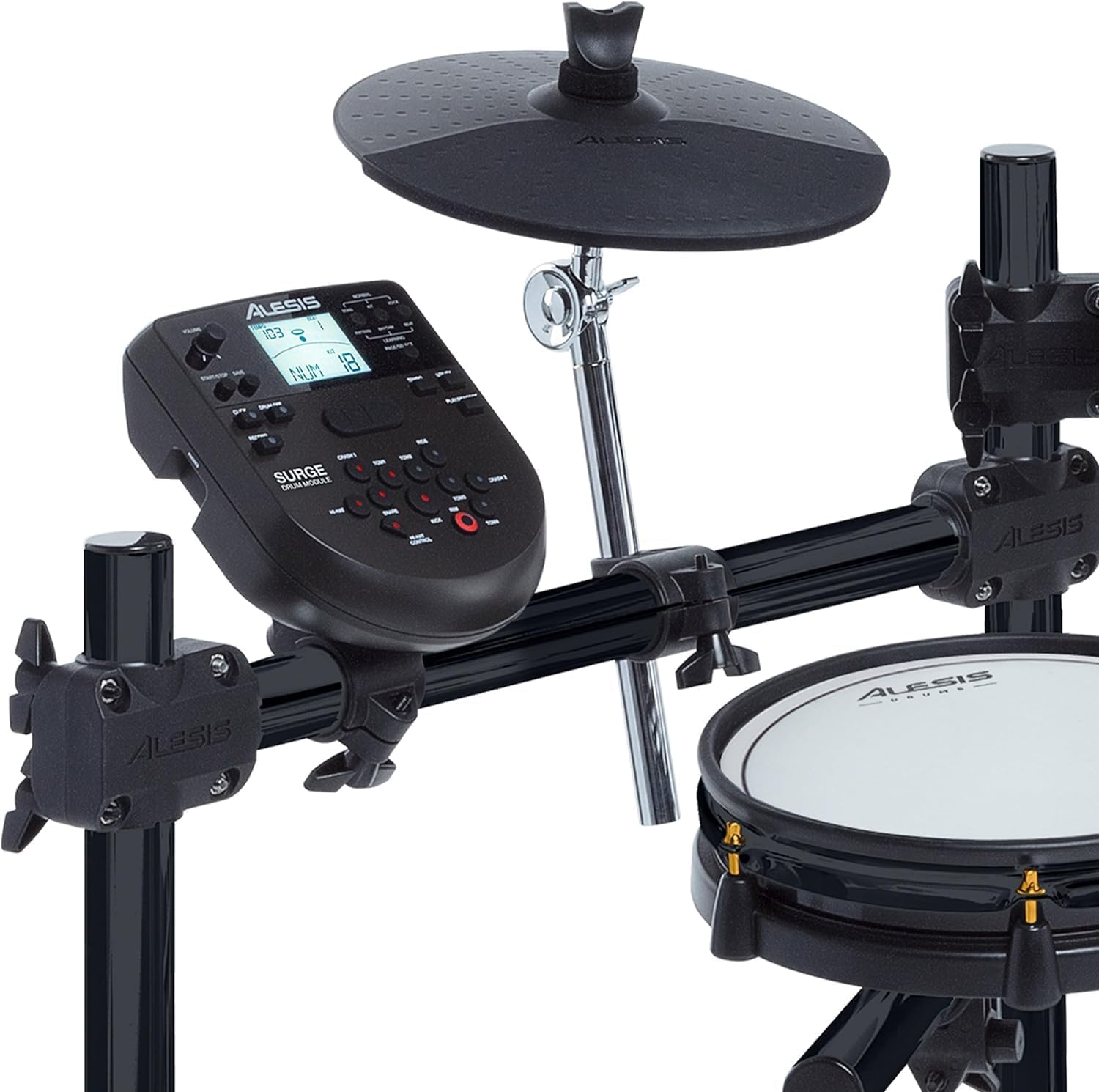 Alesis Drums Command Mesh SE Kit-Electric Drum Set USB MIDI Connection 600 Drum Sound wourant
