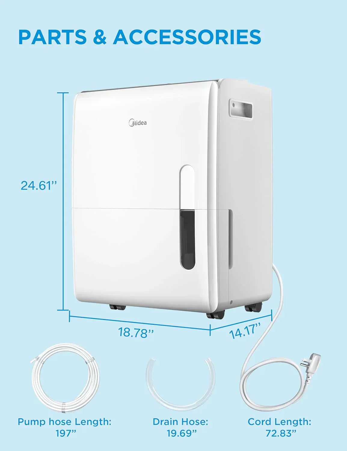 4,500 Sq. Ft.Dehumidifier for Basement Energy Star Certified With Reusable Air Filter 50 Pint wourant