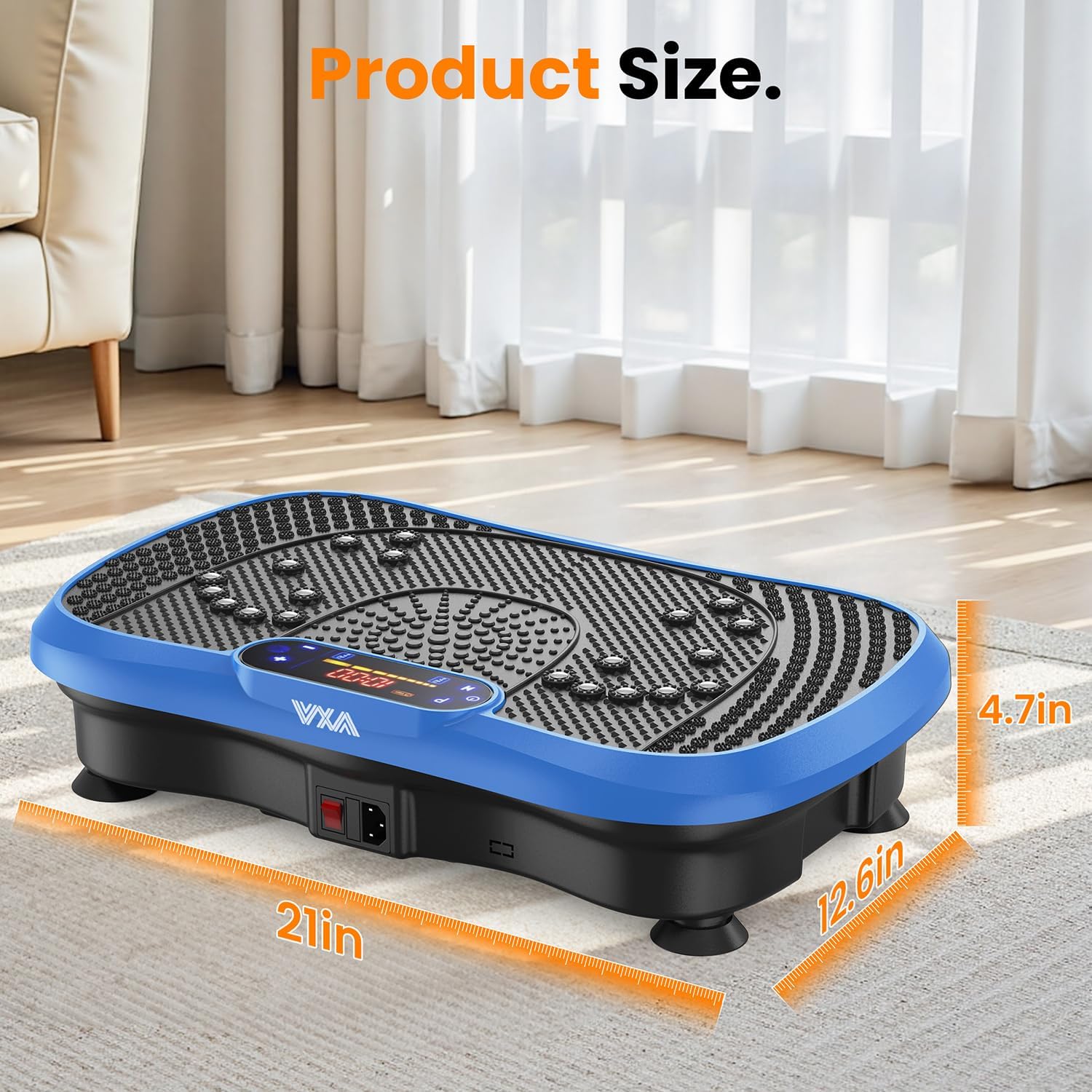 AXV Vibration Plate Fitness Platform Trainer Suitable for men and women to lose weight and burn fat at the gym wourant